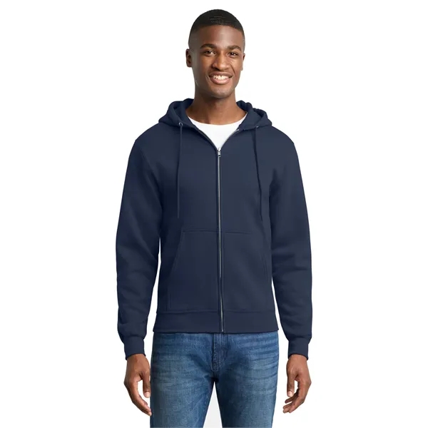 Port & Co Core Fleece Full-Zip Hooded Sweatshirt. - Port & Co Core Fleece Full-Zip Hooded Sweatshirt. - Image 17 of 159