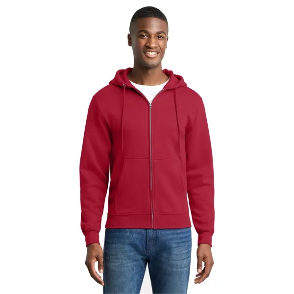 Port & Co Core Fleece Full-Zip Hooded Sweatshirt. - Port & Co Core Fleece Full-Zip Hooded Sweatshirt. - Image 22 of 159