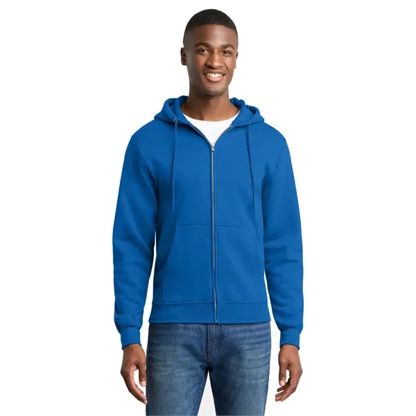 Port & Co Core Fleece Full-Zip Hooded Sweatshirt. - Port & Co Core Fleece Full-Zip Hooded Sweatshirt. - Image 27 of 159