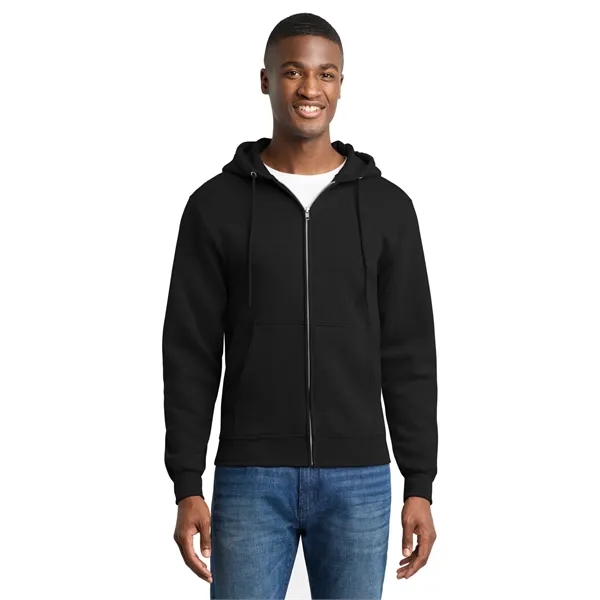 Port & Co Core Fleece Full-Zip Hooded Sweatshirt. - Port & Co Core Fleece Full-Zip Hooded Sweatshirt. - Image 64 of 159