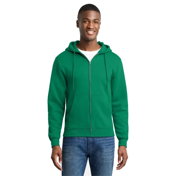 Port & Co Core Fleece Full-Zip Hooded Sweatshirt. - Port & Co Core Fleece Full-Zip Hooded Sweatshirt. - Image 69 of 159