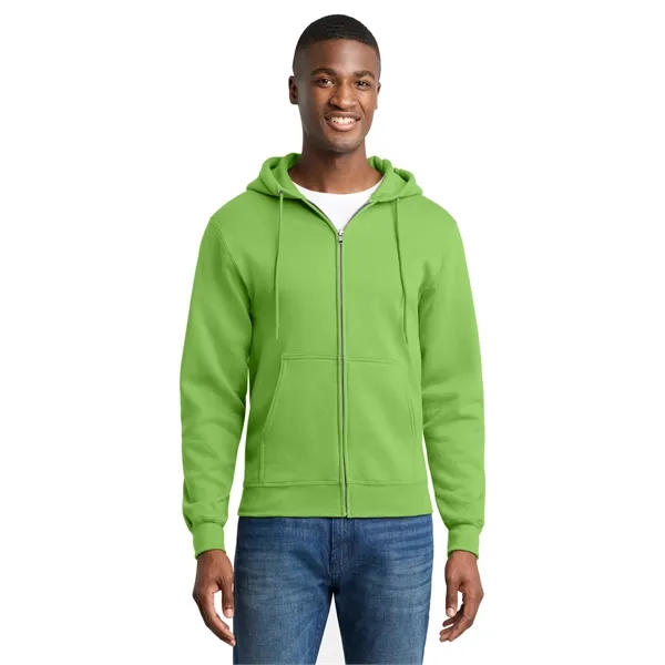 Port & Co Core Fleece Full-Zip Hooded Sweatshirt. - Port & Co Core Fleece Full-Zip Hooded Sweatshirt. - Image 74 of 159
