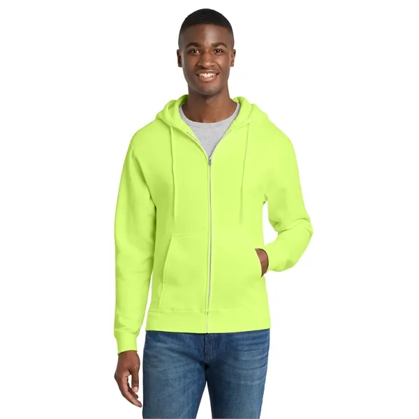 Port & Co Core Fleece Full-Zip Hooded Sweatshirt. - Port & Co Core Fleece Full-Zip Hooded Sweatshirt. - Image 99 of 159