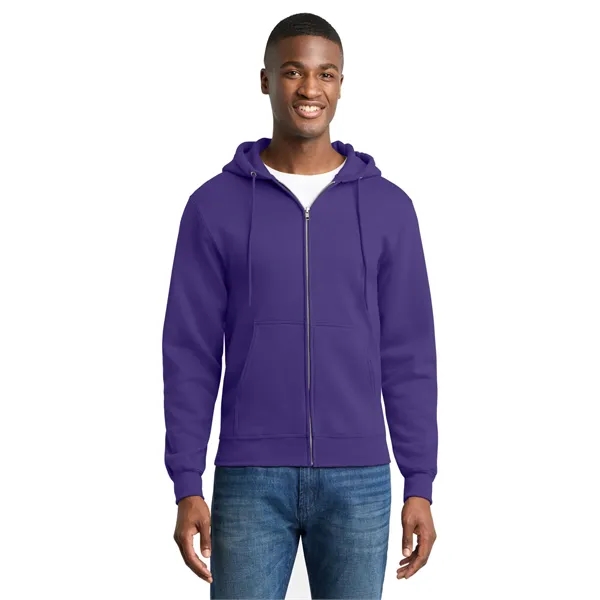 Port & Co Core Fleece Full-Zip Hooded Sweatshirt. - Port & Co Core Fleece Full-Zip Hooded Sweatshirt. - Image 104 of 159