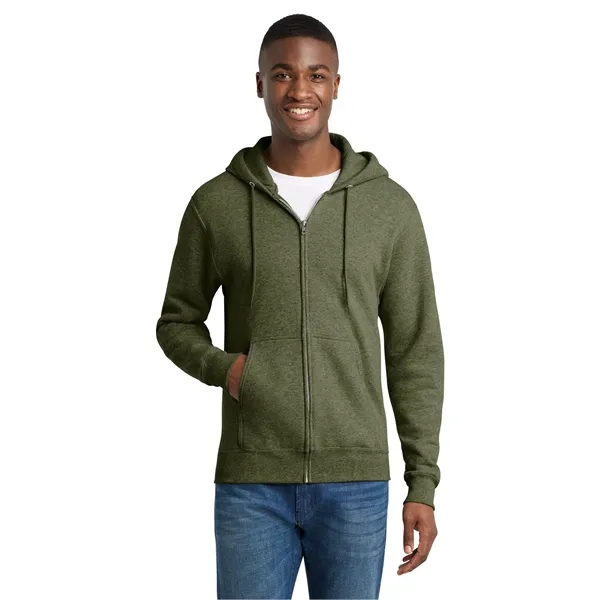 Port & Co Core Fleece Full-Zip Hooded Sweatshirt. - Port & Co Core Fleece Full-Zip Hooded Sweatshirt. - Image 155 of 159