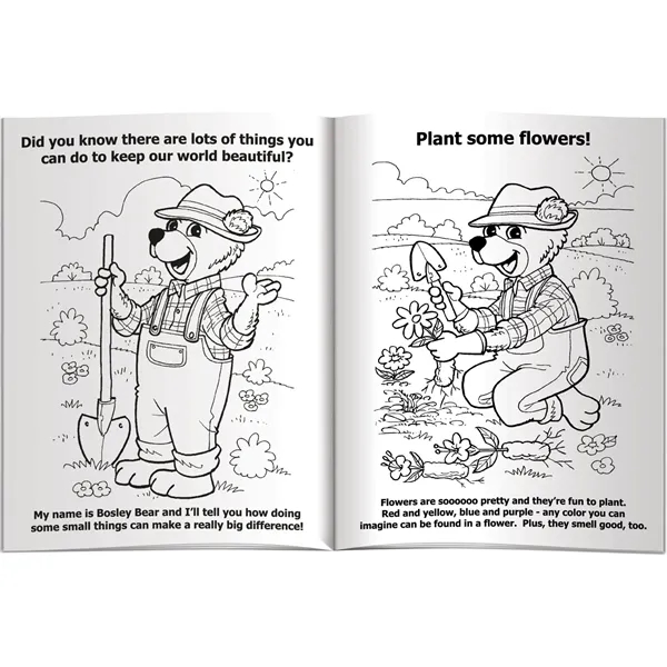 Coloring Book - Keep Our World Beautiful - Coloring Book - Keep Our World Beautiful - Image 3 of 3