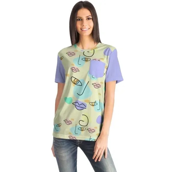 Pocket T-Shirt - All Over Print - Pocket T-Shirt - All Over Print - Image 0 of 3