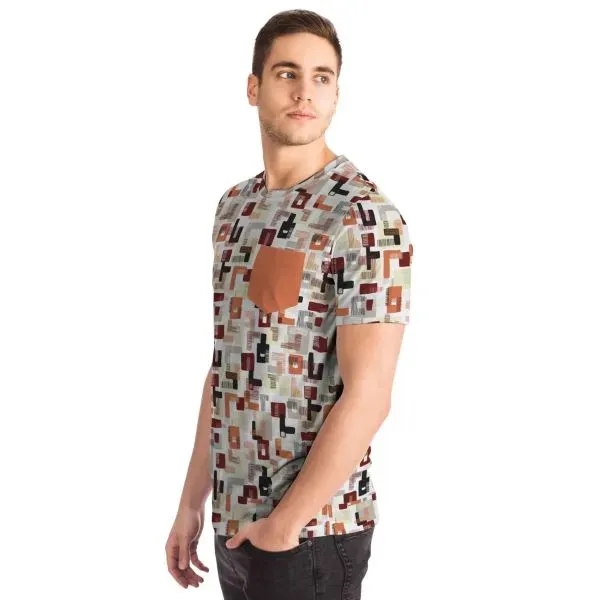 Pocket T-Shirt - All Over Print - Pocket T-Shirt - All Over Print - Image 3 of 3