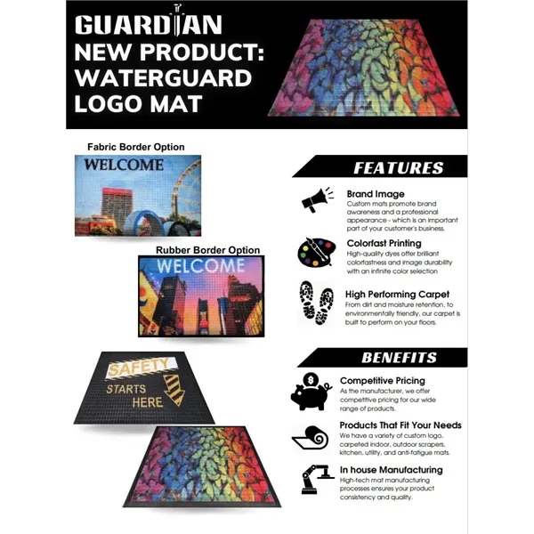 WaterGuard Logo Mat - WaterGuard Logo Mat - Image 2 of 4