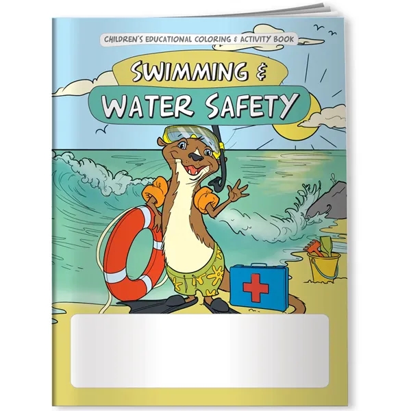 Coloring Book - Swimming & Water Safety - Coloring Book - Swimming & Water Safety - Image 1 of 3