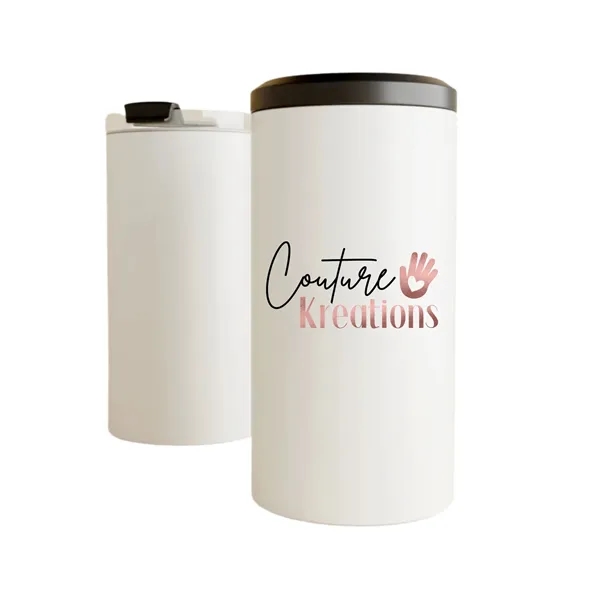 16oz Branded duo Can Cooler - 16oz Branded duo Can Cooler - Image 1 of 1