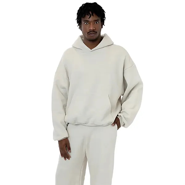 Fleece Mid-Weight Wide Unisex Hoodie - Fleece Mid-Weight Wide Unisex Hoodie - Image 1 of 1
