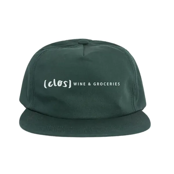 Poly Cotton Twill 5-Panel Hat - Poly Cotton Twill 5-Panel Hat - Image 0 of 15