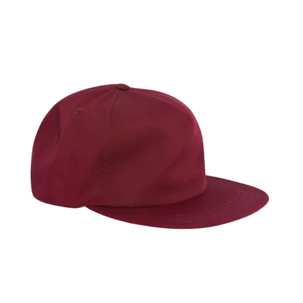 Poly Cotton Twill 5-Panel Hat - Poly Cotton Twill 5-Panel Hat - Image 5 of 15