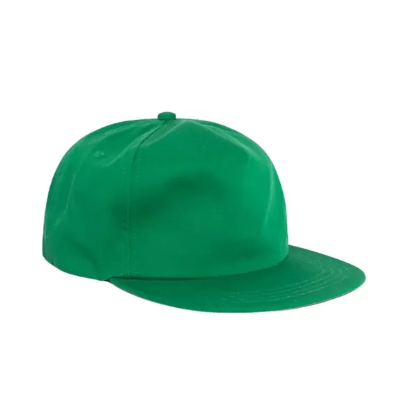 Poly Cotton Twill 5-Panel Hat - Poly Cotton Twill 5-Panel Hat - Image 9 of 15