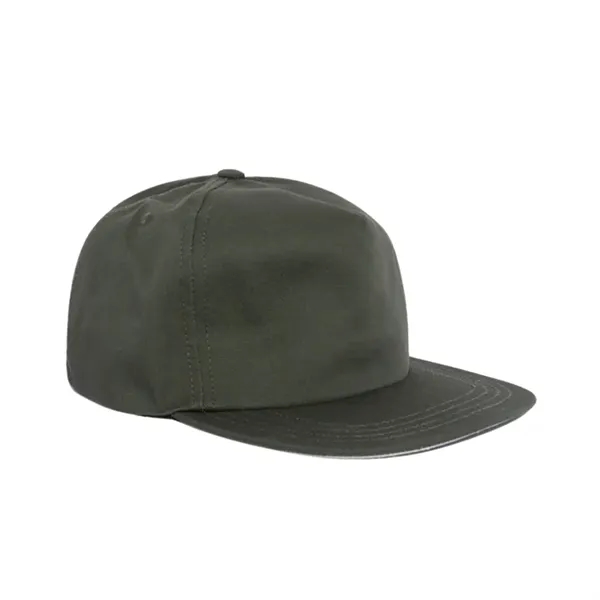 Poly Cotton Twill 5-Panel Hat - Poly Cotton Twill 5-Panel Hat - Image 12 of 15