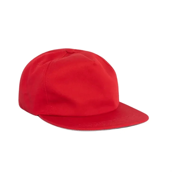 Poly Cotton Twill 5-Panel Hat - Poly Cotton Twill 5-Panel Hat - Image 14 of 15