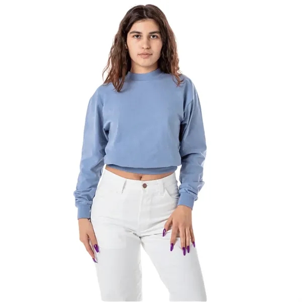 Long Sleeve Crop Mock Neck - Long Sleeve Crop Mock Neck - Image 1 of 9