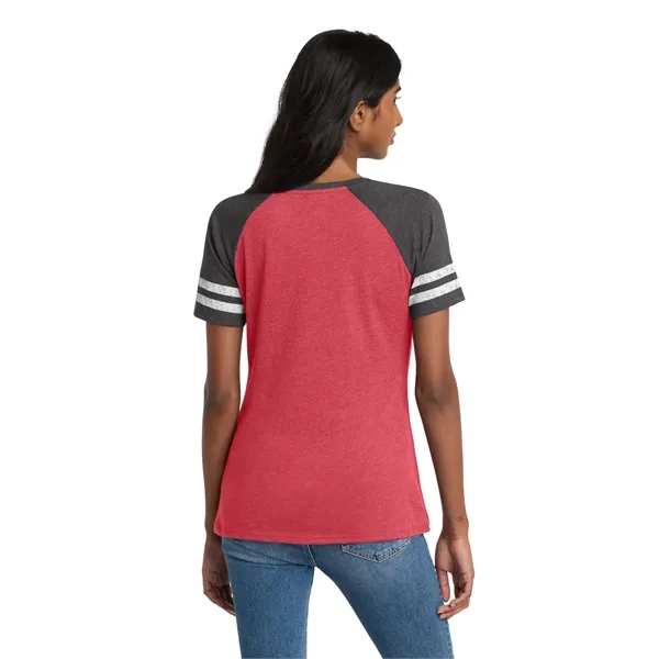 District Women's Game V-Neck Tee. - District Women's Game V-Neck Tee. - Image 6 of 29