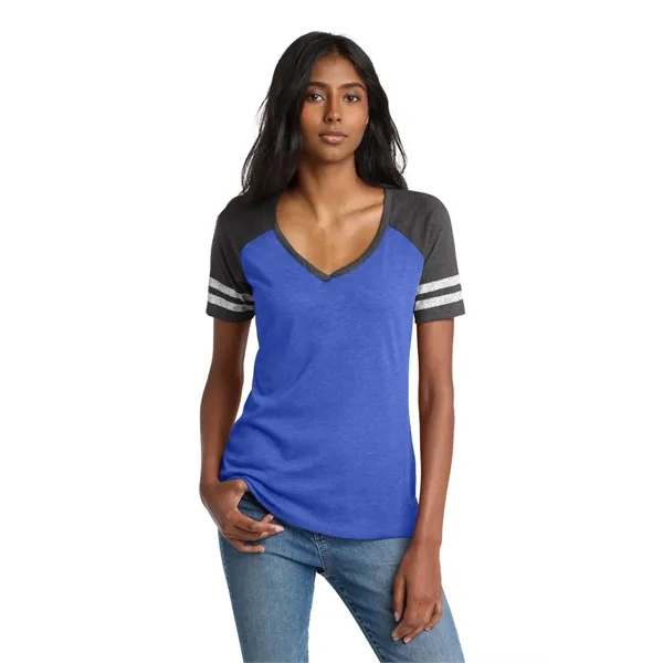 District Women's Game V-Neck Tee. - District Women's Game V-Neck Tee. - Image 9 of 29