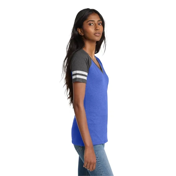 District Women's Game V-Neck Tee. - District Women's Game V-Neck Tee. - Image 12 of 29