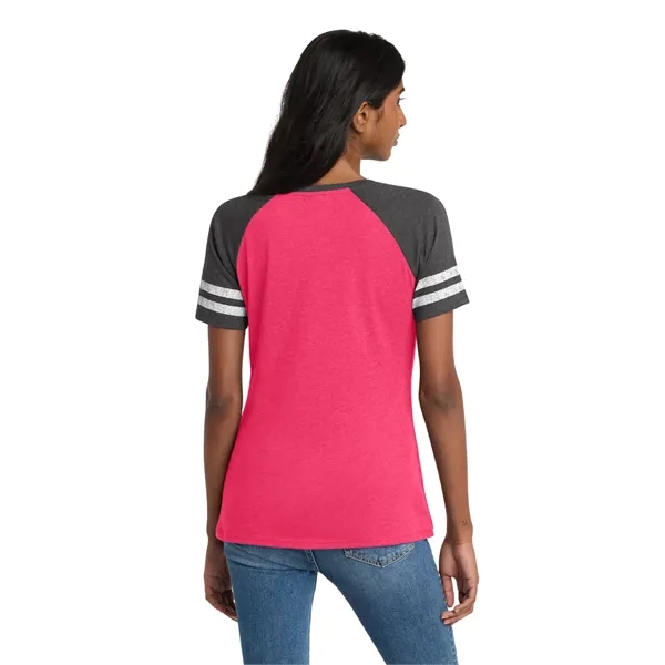 District Women's Game V-Neck Tee. - District Women's Game V-Neck Tee. - Image 16 of 29