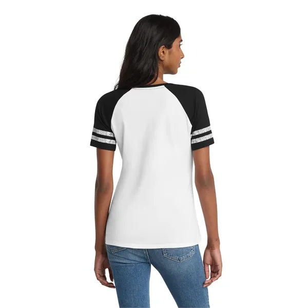 District Women's Game V-Neck Tee. - District Women's Game V-Neck Tee. - Image 21 of 29