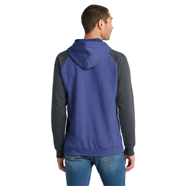 District Young Mens Lightweight Fleece Raglan Hoodie. - District Young Mens Lightweight Fleece Raglan Hoodie. - Image 1 of 14