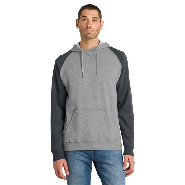 District Young Mens Lightweight Fleece Raglan Hoodie. - District Young Mens Lightweight Fleece Raglan Hoodie. - Image 4 of 14