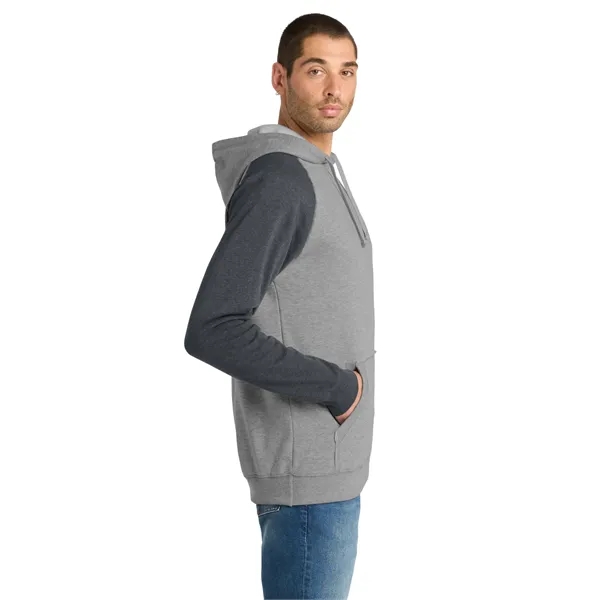 District Young Mens Lightweight Fleece Raglan Hoodie. - District Young Mens Lightweight Fleece Raglan Hoodie. - Image 7 of 14