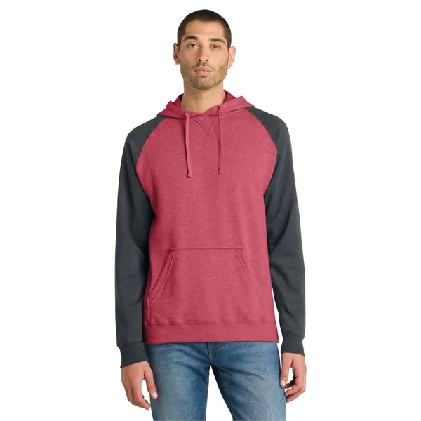District Young Mens Lightweight Fleece Raglan Hoodie. - District Young Mens Lightweight Fleece Raglan Hoodie. - Image 9 of 14