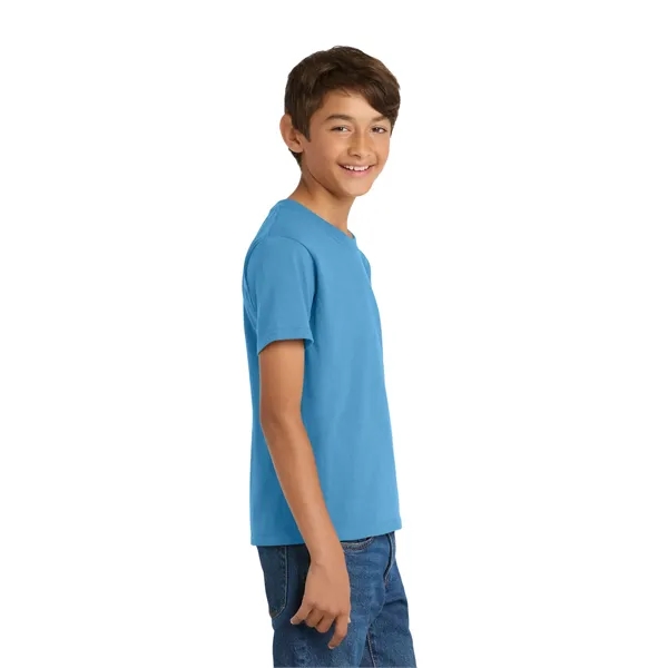 Port & Co Youth Core Cotton Tee. - Port & Co Youth Core Cotton Tee. - Image 94 of 199