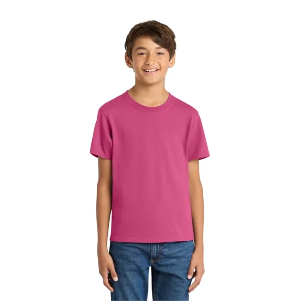 Port & Co Youth Core Cotton Tee. - Port & Co Youth Core Cotton Tee. - Image 96 of 199