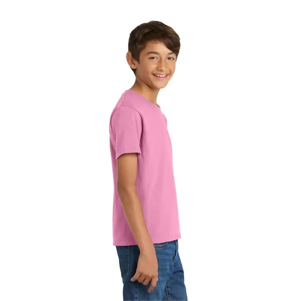 Port & Co Youth Core Cotton Tee. - Port & Co Youth Core Cotton Tee. - Image 109 of 199