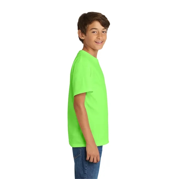 Port & Co Youth Core Cotton Tee. - Port & Co Youth Core Cotton Tee. - Image 119 of 199