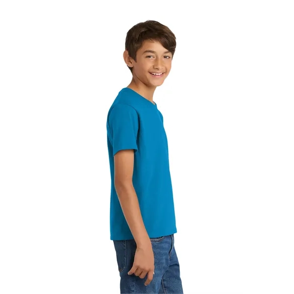 Port & Co Youth Core Cotton Tee. - Port & Co Youth Core Cotton Tee. - Image 136 of 199