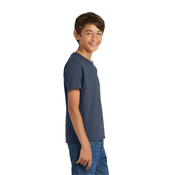 Port & Co Youth Core Cotton Tee. - Port & Co Youth Core Cotton Tee. - Image 141 of 199