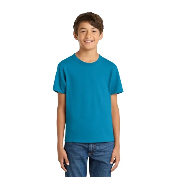 Port & Co Youth Core Cotton Tee. - Port & Co Youth Core Cotton Tee. - Image 147 of 199