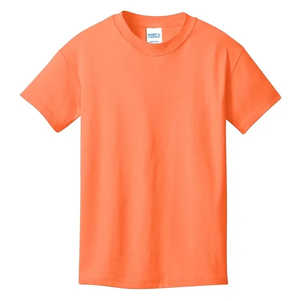 Port & Co Youth Core Cotton Tee. - Port & Co Youth Core Cotton Tee. - Image 159 of 199