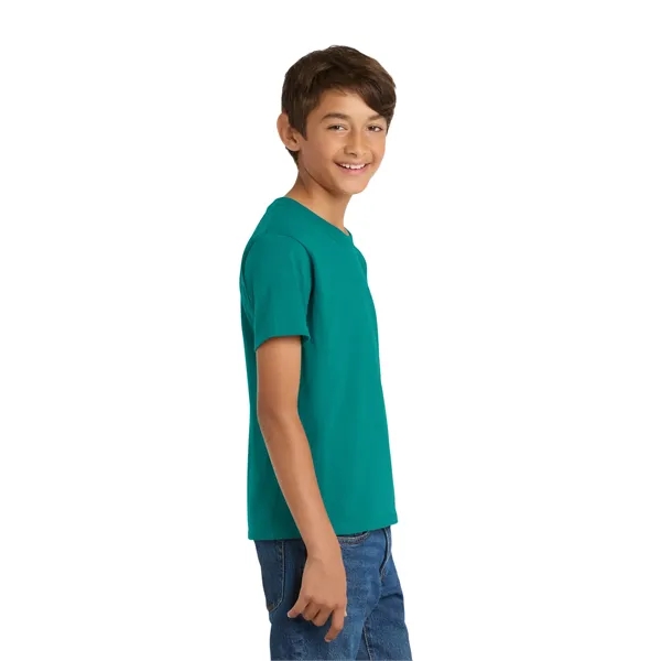 Port & Co Youth Core Cotton Tee. - Port & Co Youth Core Cotton Tee. - Image 195 of 199