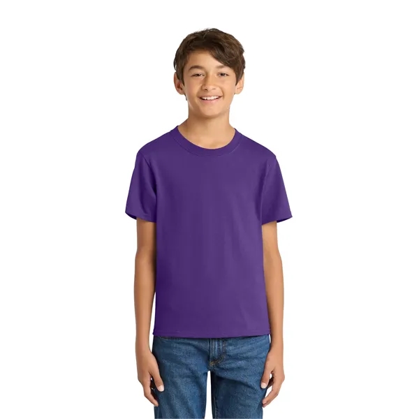 Port & Co Youth Core Cotton Tee. - Port & Co Youth Core Cotton Tee. - Image 196 of 199