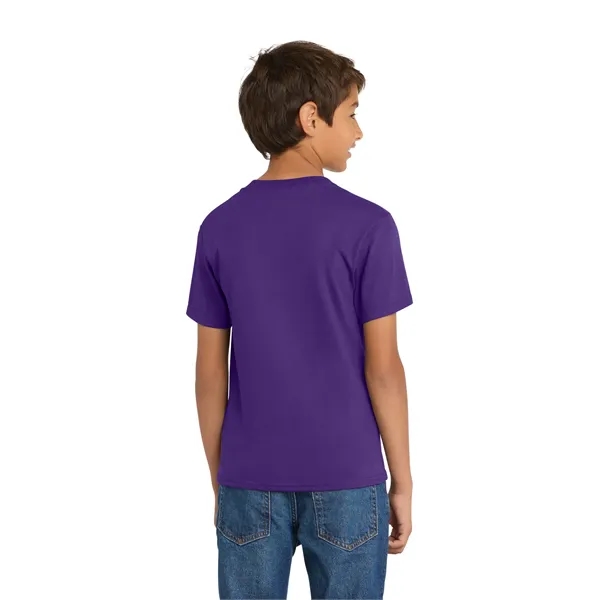 Port & Co Youth Core Cotton Tee. - Port & Co Youth Core Cotton Tee. - Image 197 of 199