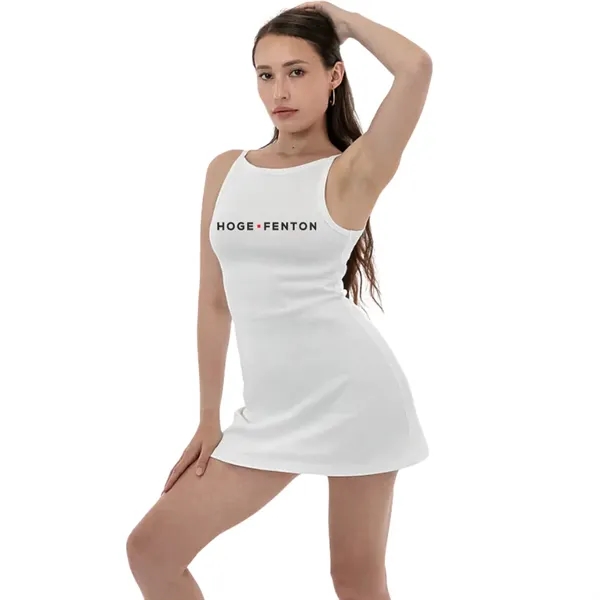 Rib Spaghetti Boatneck Dress - Rib Spaghetti Boatneck Dress - Image 0 of 3