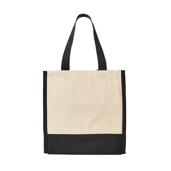 Junior Mini Cotton Box Tote Bag - Junior Mini Cotton Box Tote Bag - Image 3 of 8