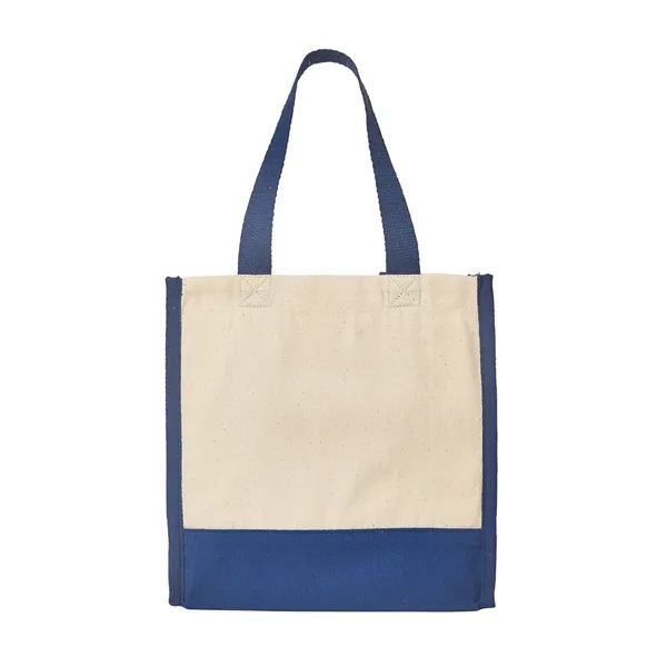 Junior Mini Cotton Box Tote Bag - Junior Mini Cotton Box Tote Bag - Image 5 of 8