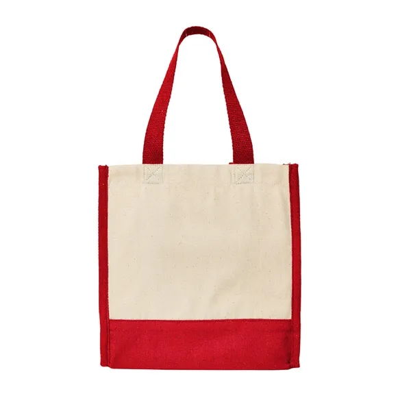 Junior Mini Cotton Box Tote Bag - Junior Mini Cotton Box Tote Bag - Image 8 of 8