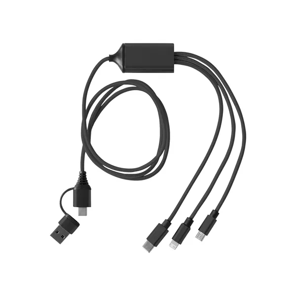 3-in-1 Charging Cable with Dual Input - 3-in-1 Charging Cable with Dual Input - Image 3 of 7