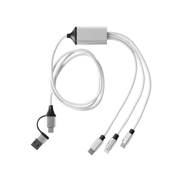 3-in-1 Charging Cable with Dual Input - 3-in-1 Charging Cable with Dual Input - Image 7 of 7