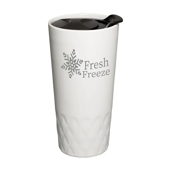 14 oz Double Wall Ceramic Textured Tumbler - 14 oz Double Wall Ceramic Textured Tumbler - Image 5 of 5