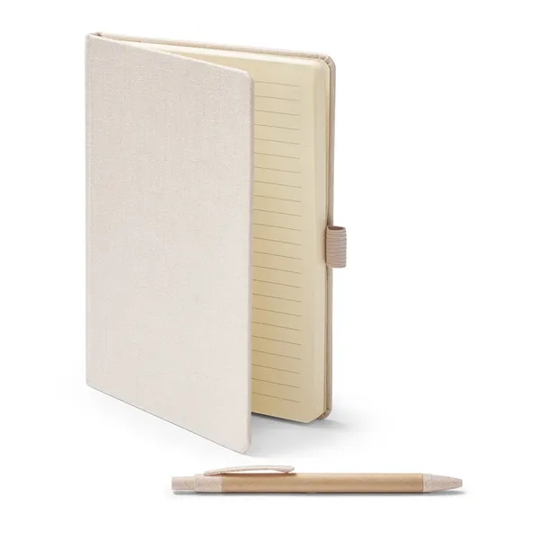 econscious Hemp Journal Notebook & Pen 6" X 8.0125" - econscious Hemp Journal Notebook & Pen 6" X 8.0125" - Image 2 of 3